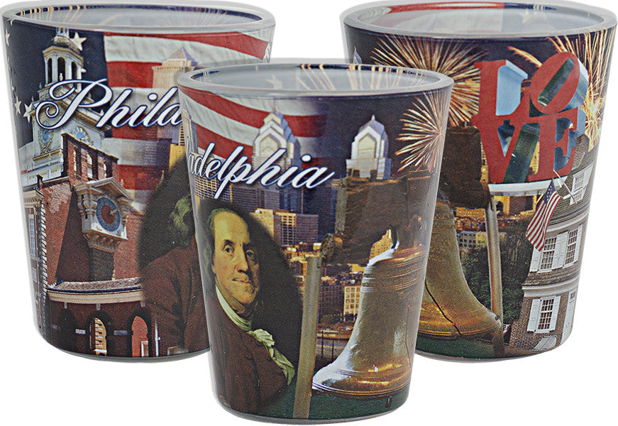 Shot Glass Photo Wrap Philadelphia