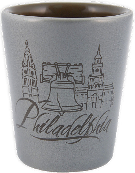 Shot Cup Metallic Silver Philadelphia