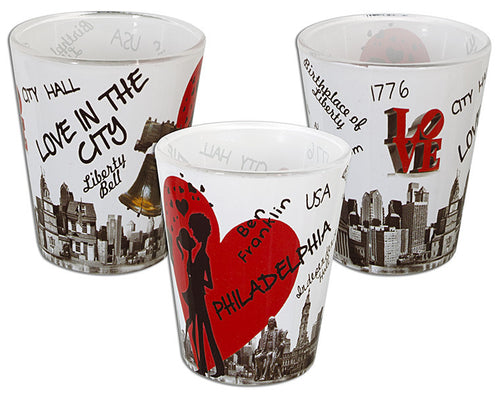 Shot Glass Love Philadelphia