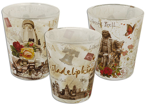 Shot Glass Retro Philadelphia