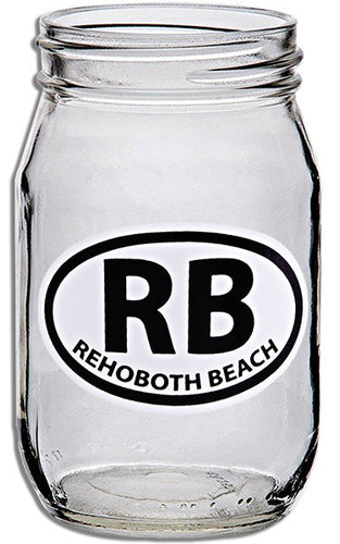 16 oz. Mason Jar RB Rehoboth Beach