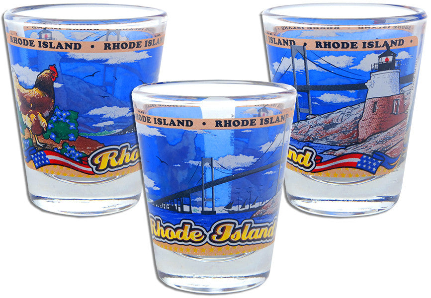 Shot Glass Panorama Rhode Island