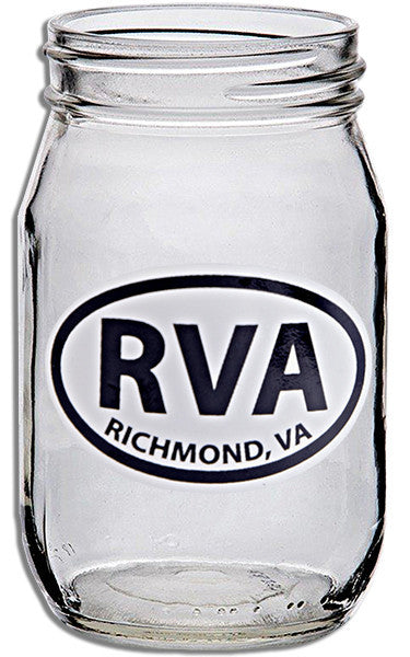 16 oz. Mason Jar RVA Richmond VA