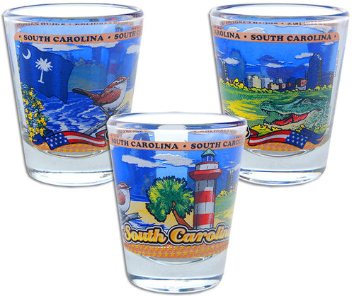 Shot Glass Panorama South Carolina