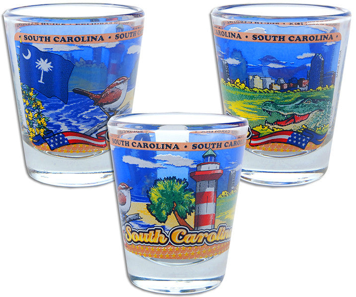 Shot Glass Panorama South Carolina