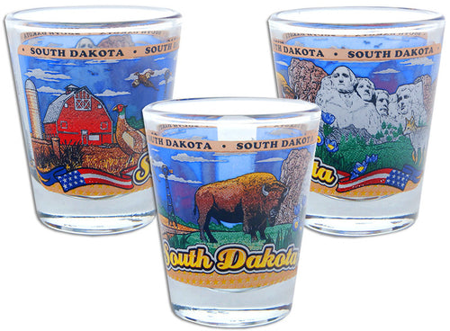 Shot Glass Panorama South Dakota