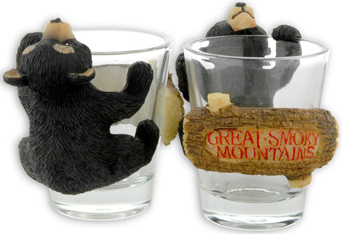 Shot Glass 3D Bear Cub Great Smoky Mountains