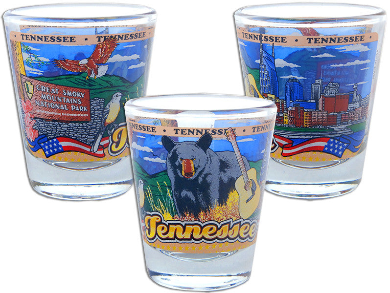 Shot Glass Panorama Tennessee
