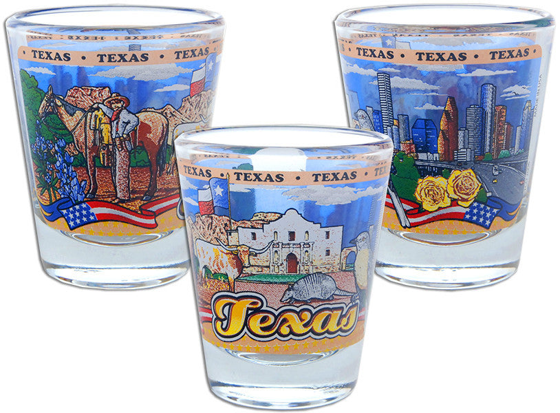 Shot Glass Panorama Texas