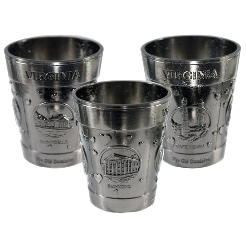 Shot Cup Pewter Virginia