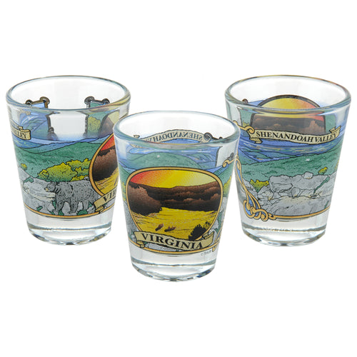 Shot Glass Shenandoah Valley Virginia