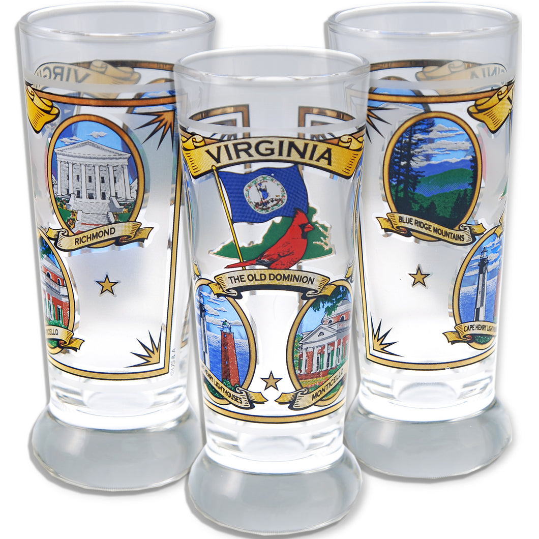 Mini Pilsner Virginia Ovals with Gold