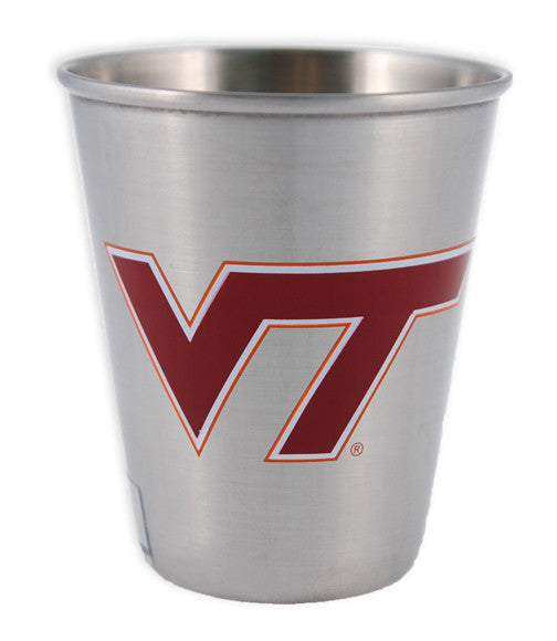 Shot Glass Stainless Virginia Tech