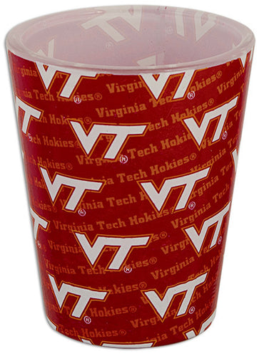 Shot Glass Shadow Wrap Virginia Tech