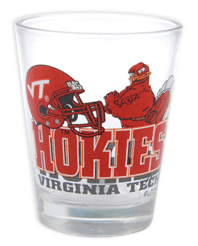 Shot Glass Helmet Virginia Tech