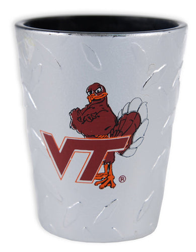 Shot Glass Diamondplate Virginia Tech