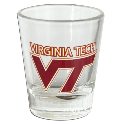 Shot Glass - Logo - Virginia Tech