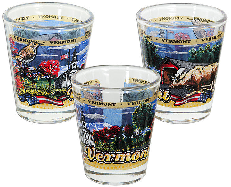 Shot Glass Panorama Vermont