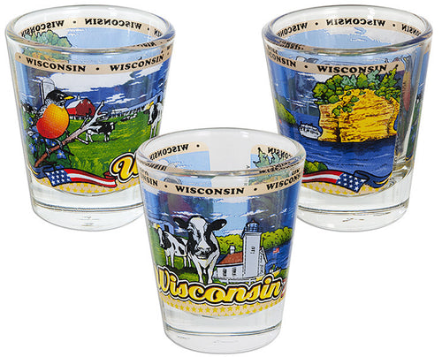 Shot Glass Panorama Wisconsin