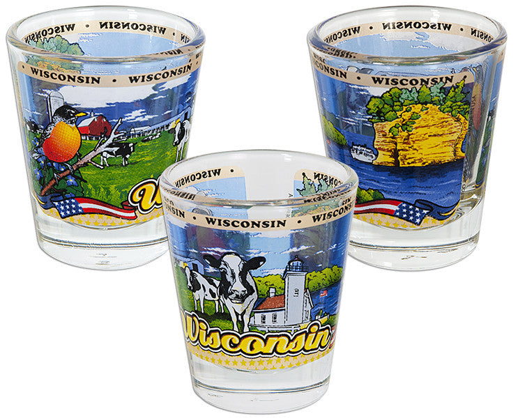 Shot Glass Panorama Wisconsin