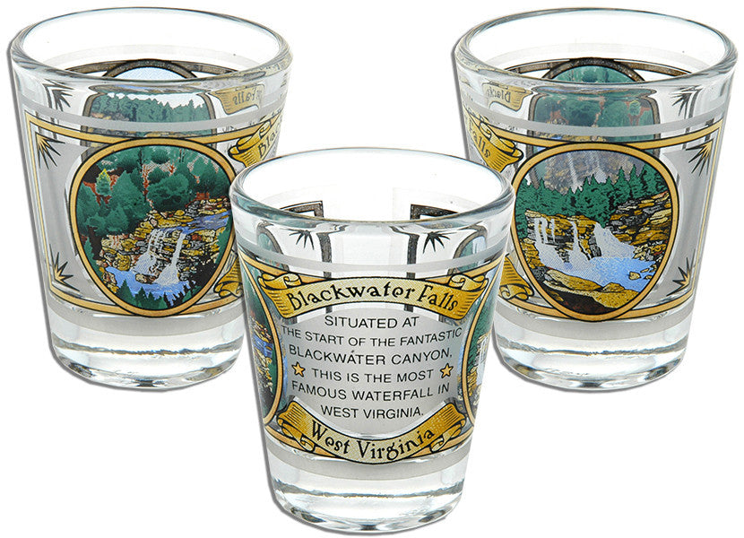 Shot Glass Blackwater Falls West Virginia