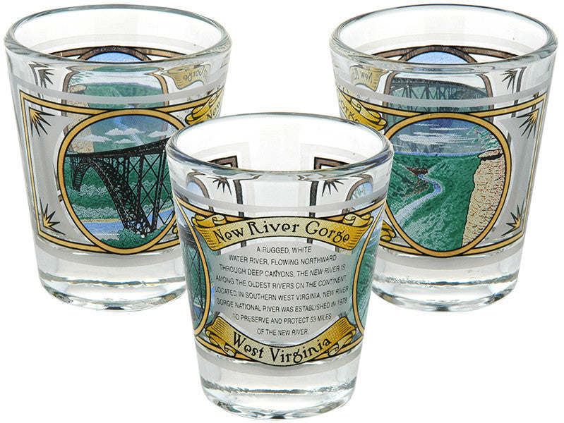 Shot Glass New River Gorge West Virginia