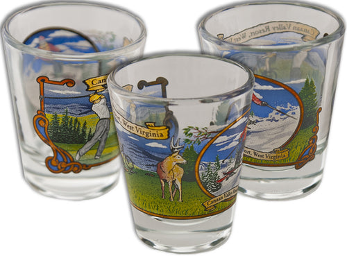 Shot Glass Panorama Canaan Valley Resort