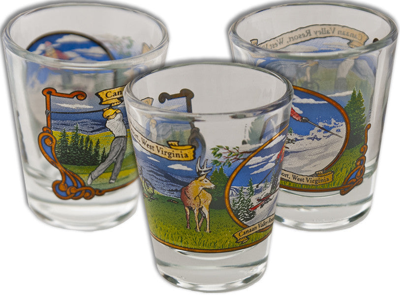 Shot Glass Panorama Canaan Valley Resort