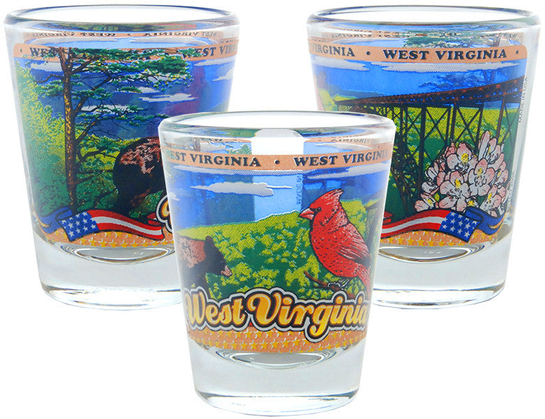 Shot Glass Panorama West Virginia