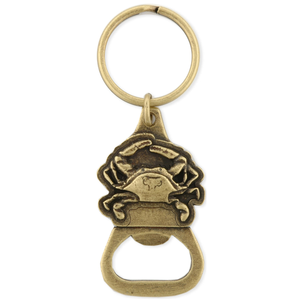 Key Ring Bottle Opener Chesapeake Bay Blue Crab
