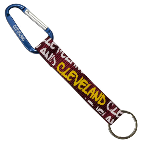 KRCL13 Key Ring - Cleveland NEON WINE/WHITE/YELLOW