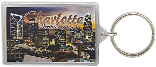 Key Ring 2x3 Lucite Charlotte Photos