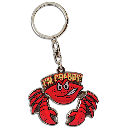 Key Ring Moving Red Crab I'm Crabby