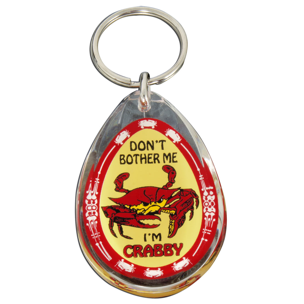 I'm Crabby Key Ring