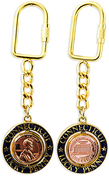 Key Ring Rotator Penny Connecticut