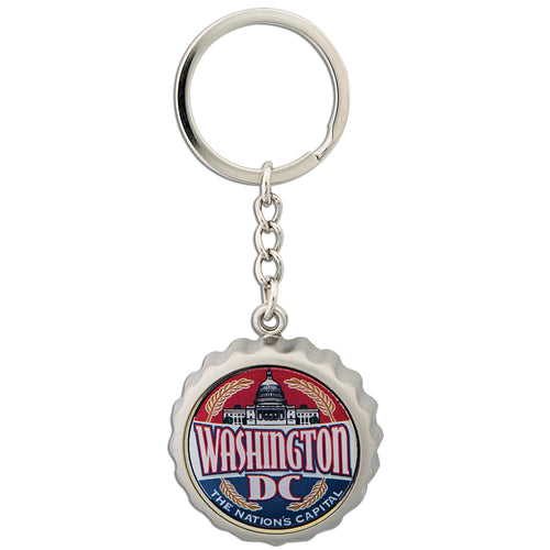 Key Ring Bottle Cap Opener Washington DC