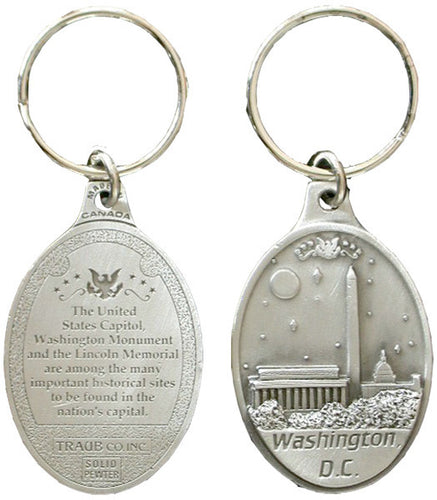 Key Ring Pewter DC Monuments