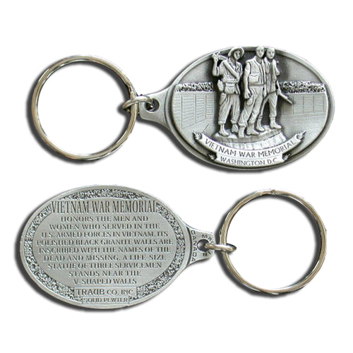 Key Ring Pewter DC Vietnam Mem