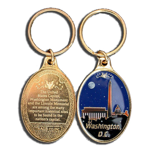 Key Ring Color-Filled DC Night Vertical