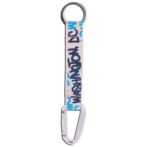 Key Ring Clip Washington DC NEON Pink Blue Navy