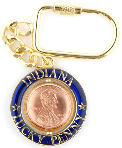 Key Ring Rotator Penny Indiana