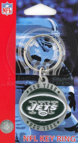 Key Ring Pewter New York Jets