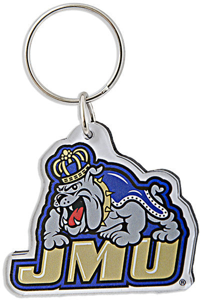 KRJM01 Key Ring Acrylic JMU Logo – Development United Souvenir & Apparel