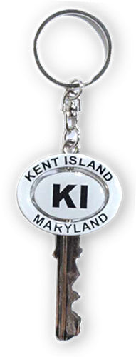 Key Ring Rotator Key KI Kent Island