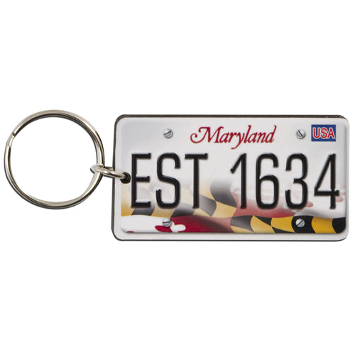 Maryland Key Ring of License Plate