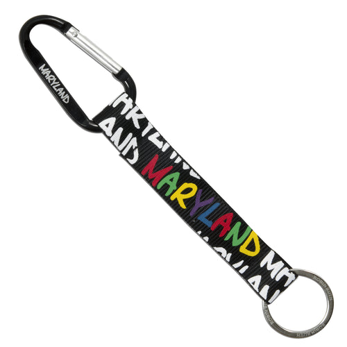 KRMD44 Key Ring with Clip - Maryland NEON/MULTI