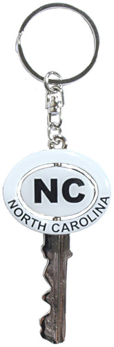Key Ring Rotator Key NC North Carolina
