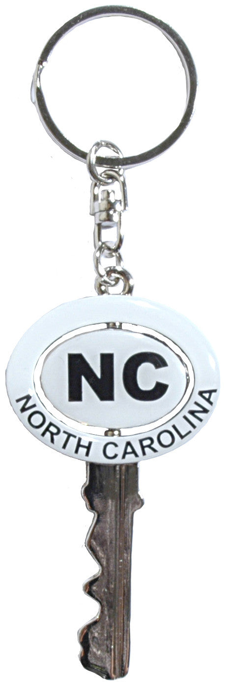 Key Ring Rotator Key NC North Carolina