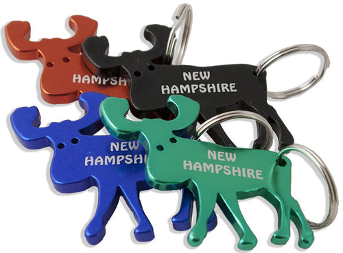Key Ring Moose Opener New Hampshire