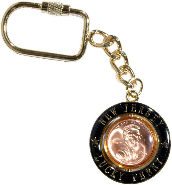 Key Ring Rotator Penny New Jersey
